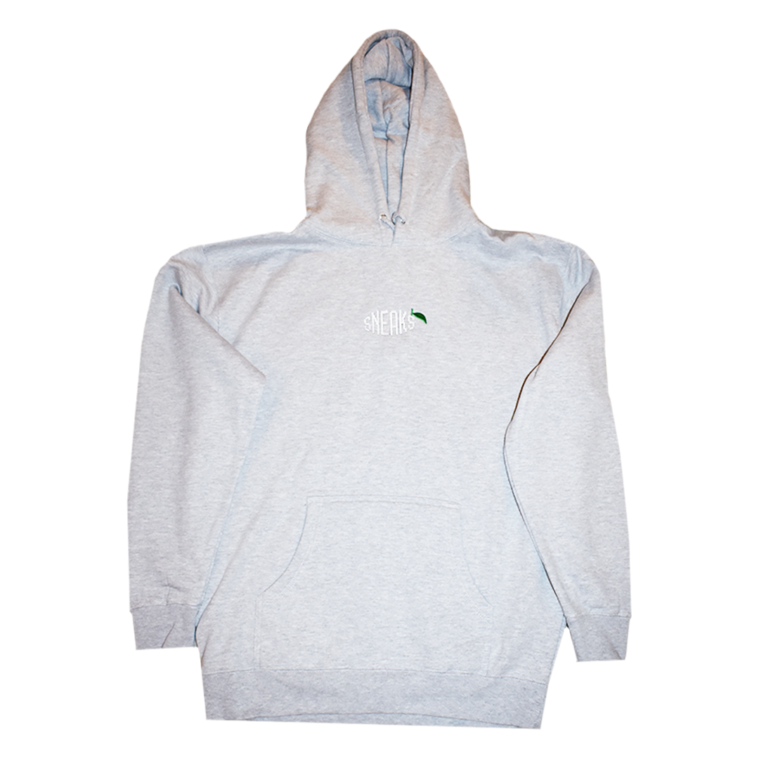 Orange Glitch Hoodie