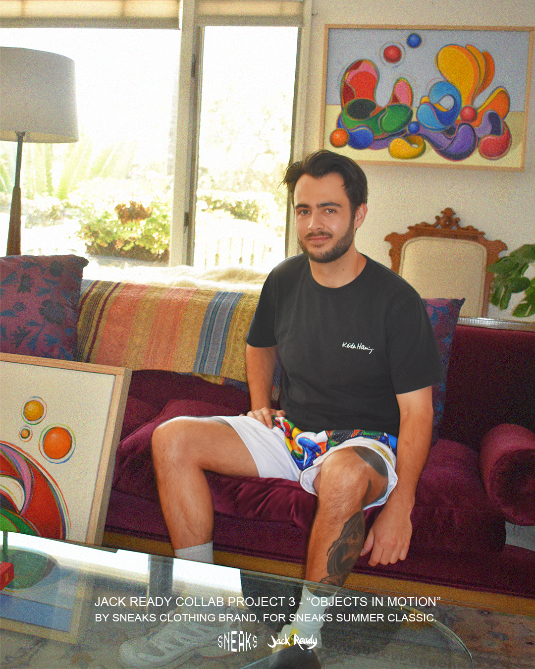 Jack Ready Collab "Objects in Motion" Premium Shorts