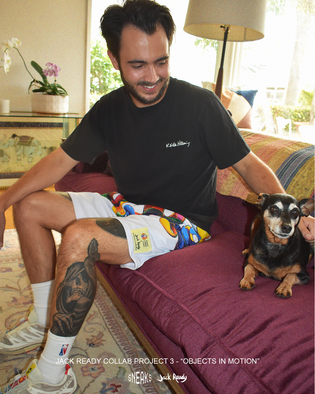 Jack Ready Collab "Objects in Motion" Premium Shorts