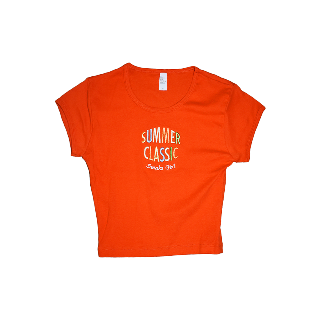 Summer Classic Baby Tee - Multicolor