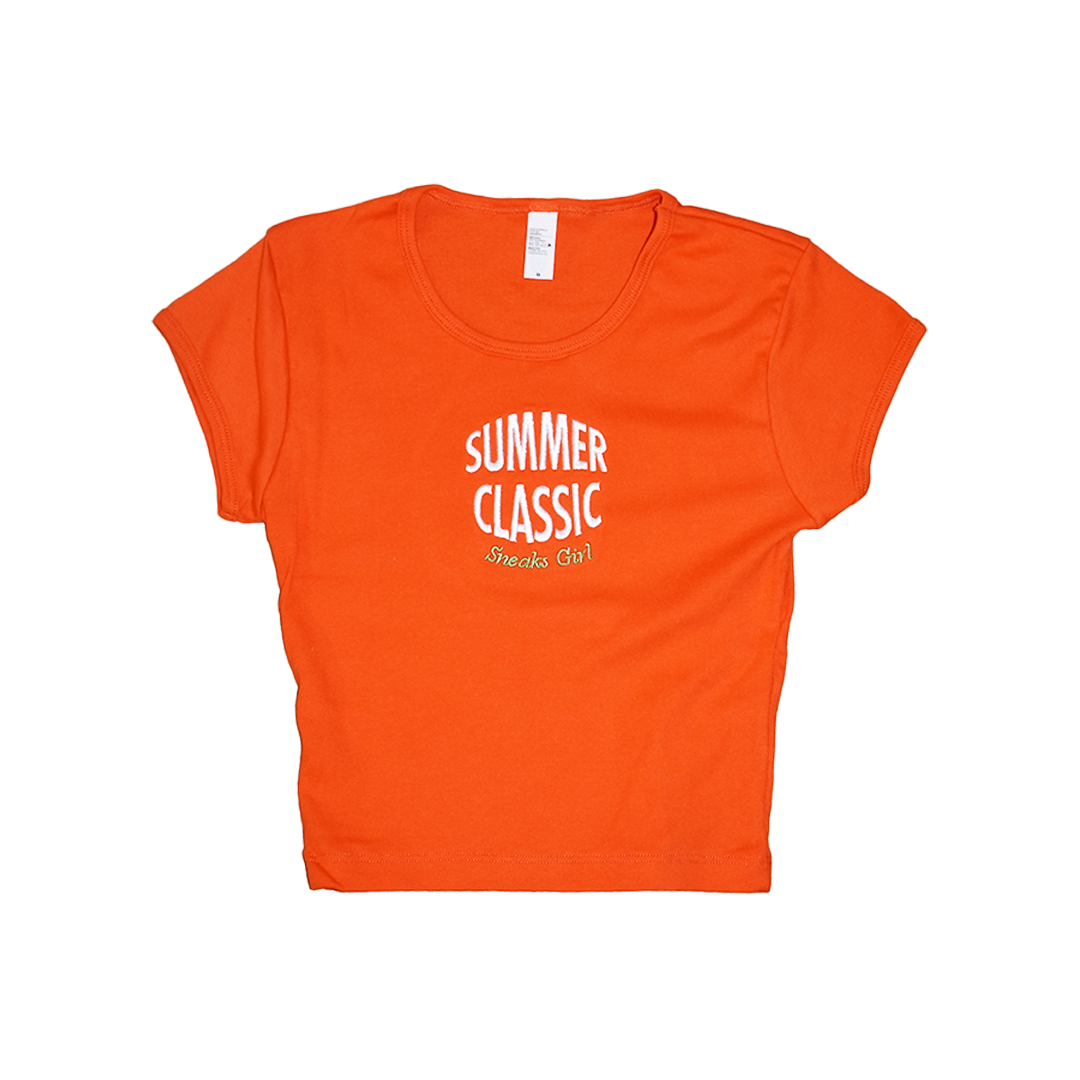 Summer Classic Baby Tee - Solid