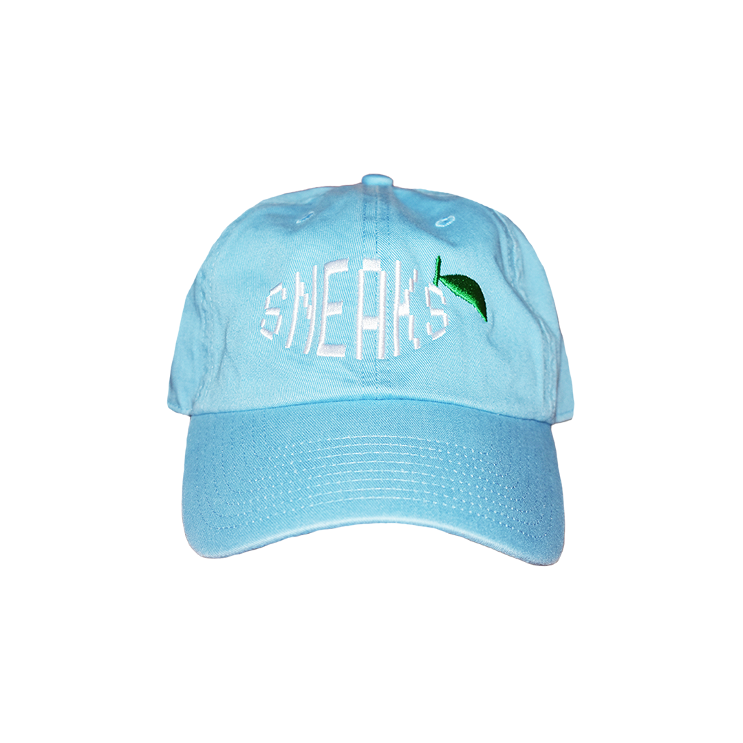 Orange Glitch Dad Hat