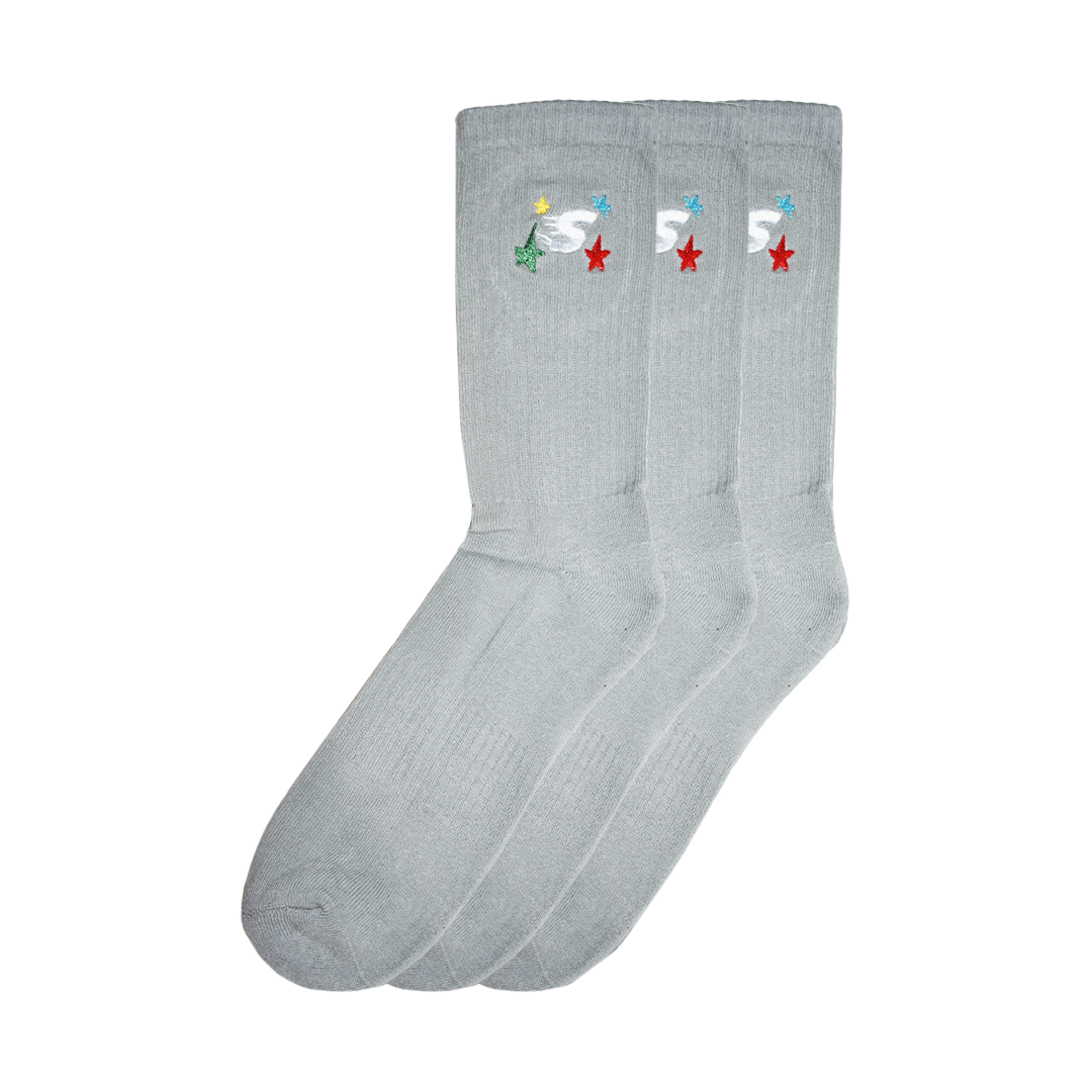 stars sock 3-pack