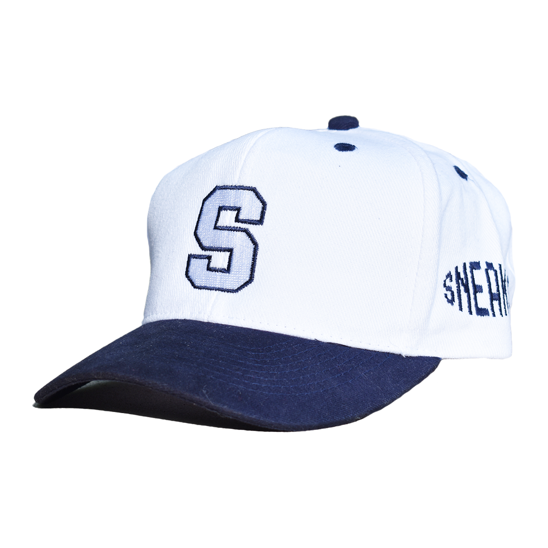 varsity cap white