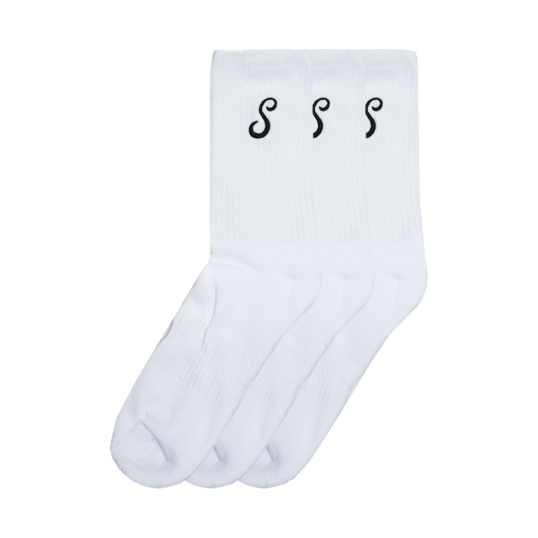 lettermark sock 3-pack