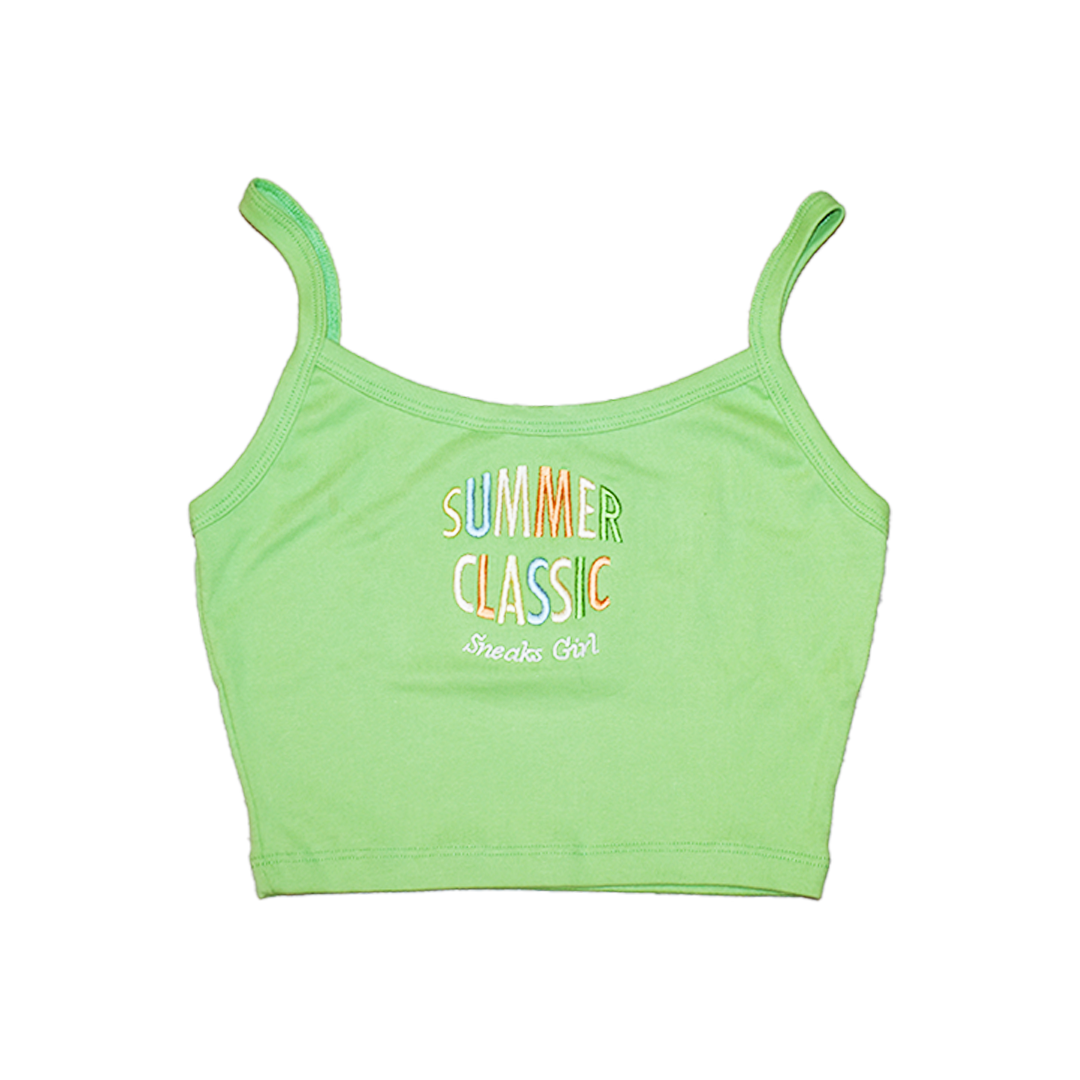 Summer Classic Cropped Tank