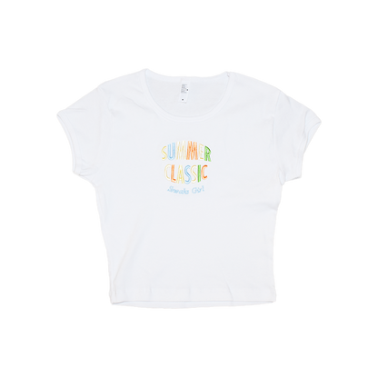 Summer Classic Baby Tee - Multicolor