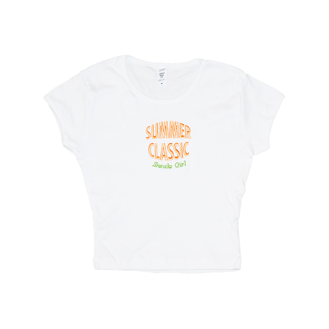 Summer Classic Baby Tee - Solid