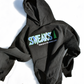 minny hoodie, black