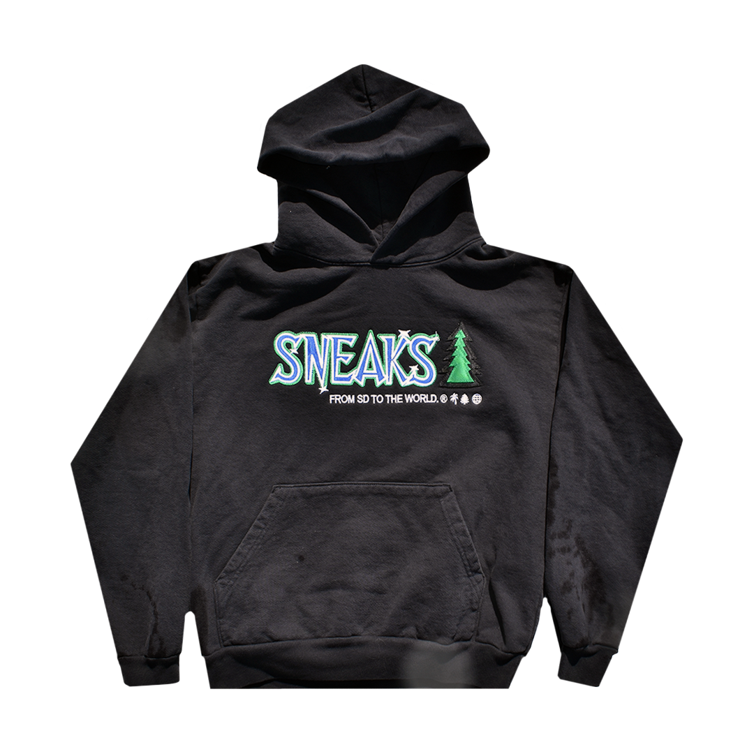 minny hoodie, black